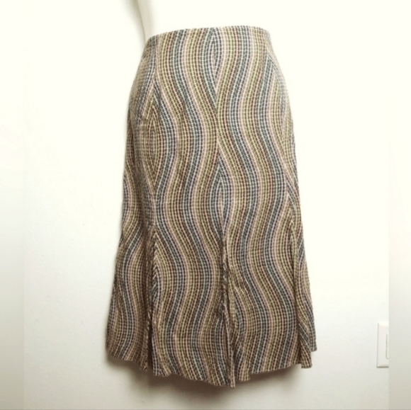 Fishtail Codet Skirt Stripe Plus Size 18W Cotton Fairycore Casual - Picture 8 of 8